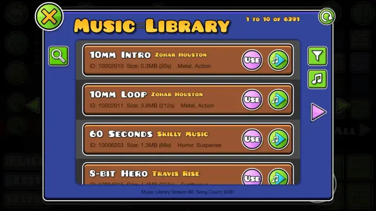 Music library image
