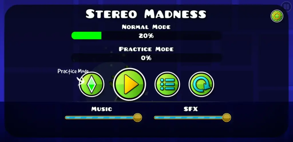 Geometry Dash Practice Mode