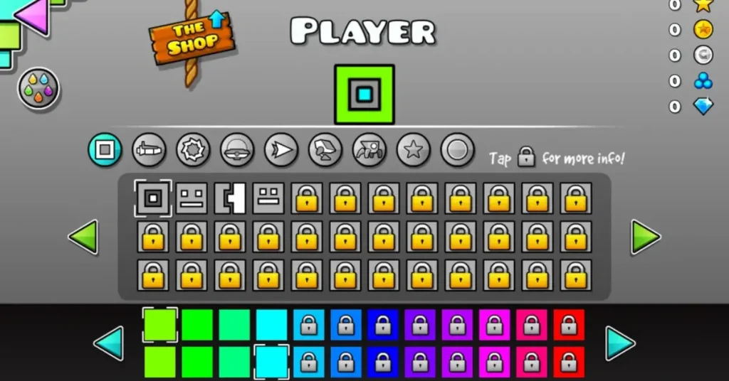 Geometry Dash Icon Kit 2.2